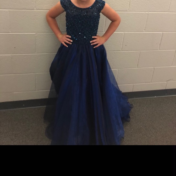 Sherri Hill peagant dress